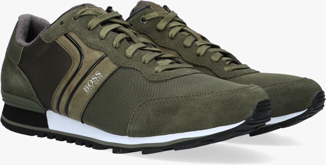 Groene BOSS Lage sneakers PARKOUR RUNN NYMX - large