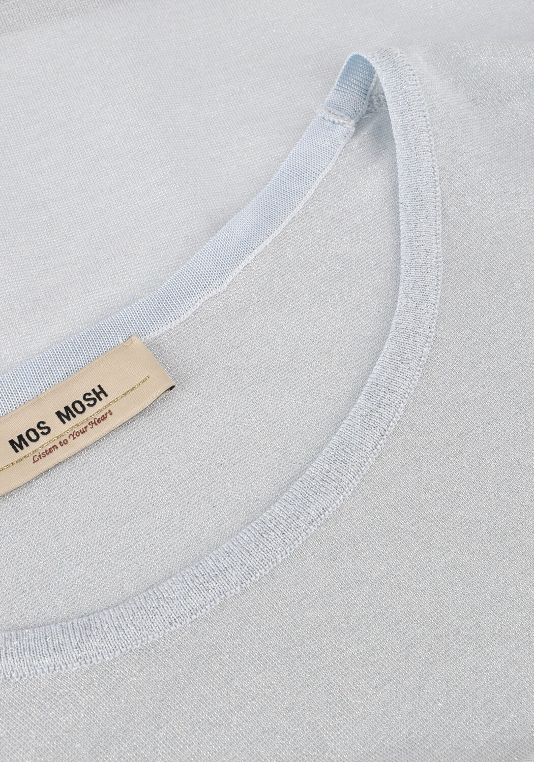 MOS MOSH T-shirt MMKAY TEE en bleu - large