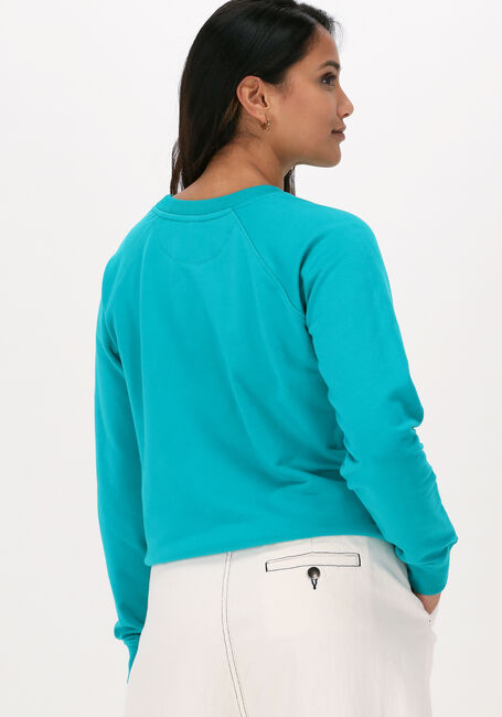 Blauwe 10DAYS Sweater SWEATER TERRY - large