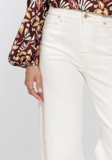Ecru 7 FOR ALL MANKIND Wide jeans LOTTA SUGAR - large