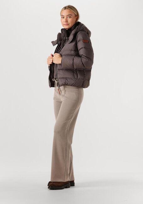 Taupe MOSCOW Wijde broek 66-02 FAMILAR - large