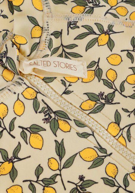 SALTED STORIES Maillots de bain anti uv LEMONS SWIM TEE en jaune - large