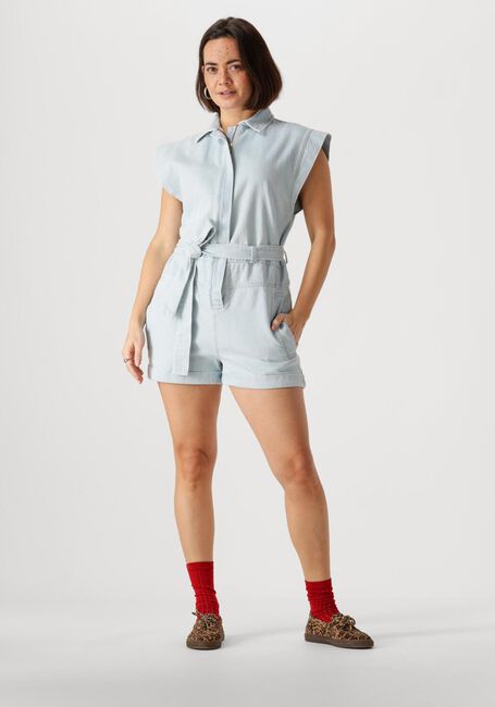 Lichtblauwe BY-BAR  OLLIE BLEECHED DENIM SUIT - large
