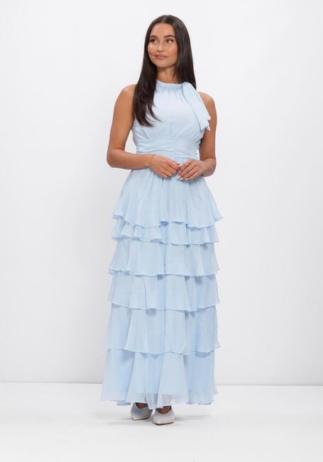 NEO NOIR MARLI SOLID CHIFFON DRESS Robes Bleu clair - large