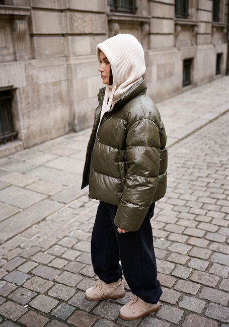 NOTRE-V Veste matelass&eacute; NV-IDALIA Vert fonc&eacute; - large