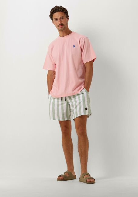 SHIWI Shorts de bain MEN SWIMSHORT BROAD STRIPE en vert - large