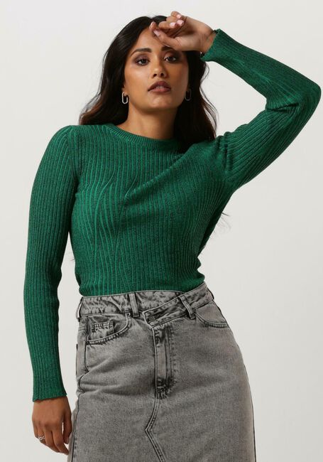 OBJECT Pull OBJRIKE L/S KNIT PULLOVER en vert - large
