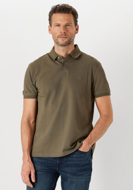 Donkergroene TOMMY HILFIGER Polo 1985 REGULAR POLO - large