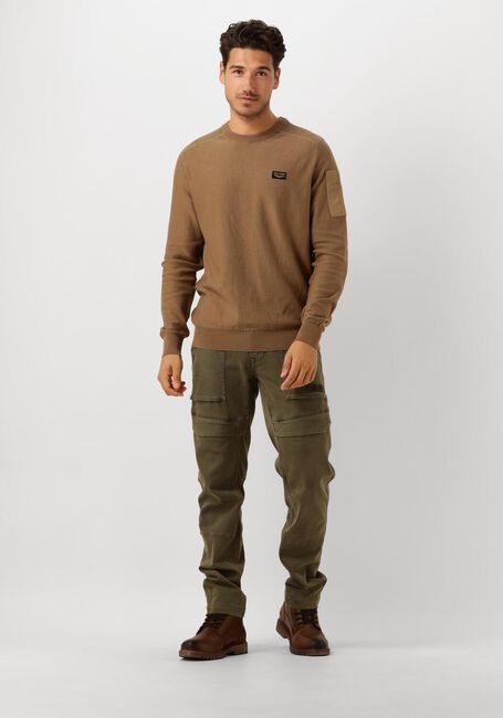 Bruine PME LEGEND Trui R-NECK AMERICAN CLASSIC KNIT - large