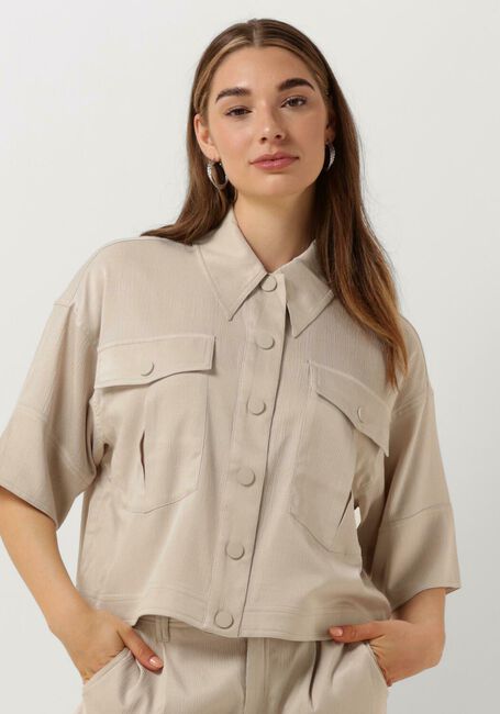 Beige COPENHAGEN MUSE Blouse CMVIANNA-SHIRT - large