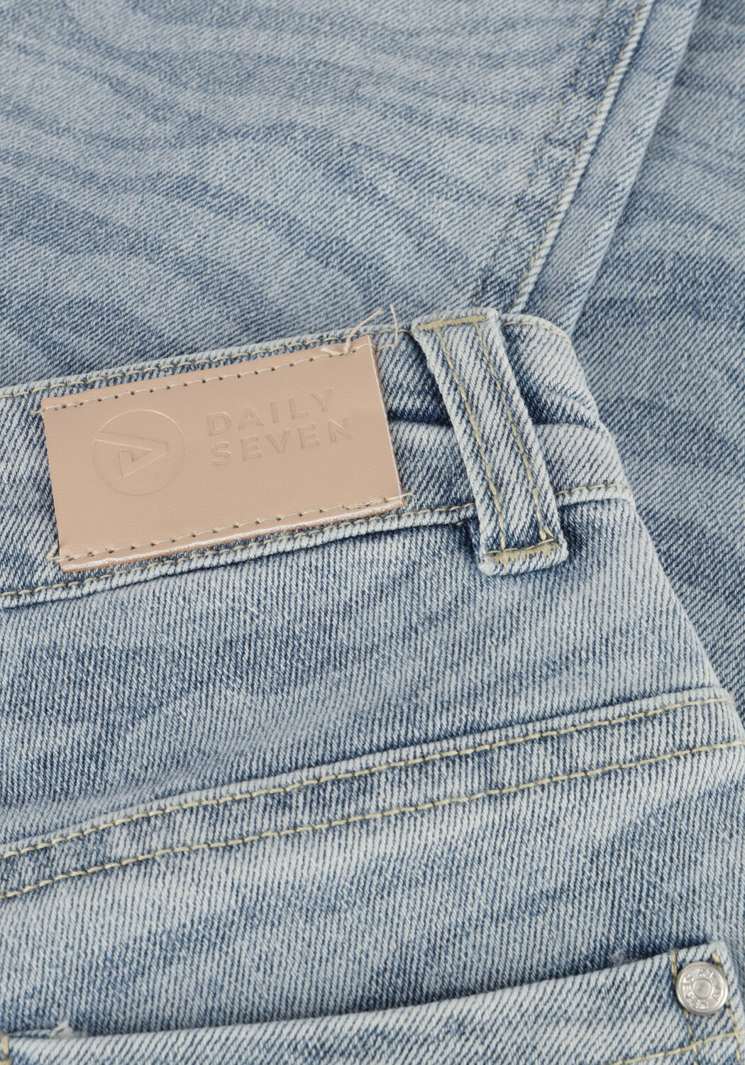 DAILY7 Slim fit jeans 2500 MOM FIT ANIMAL Bleu clair - large