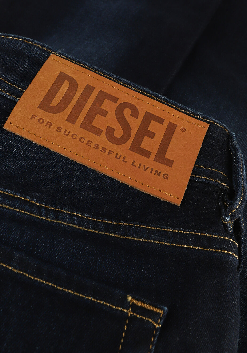 Donkerblauwe DIESEL Skinny jeans SLEENKER-X - large