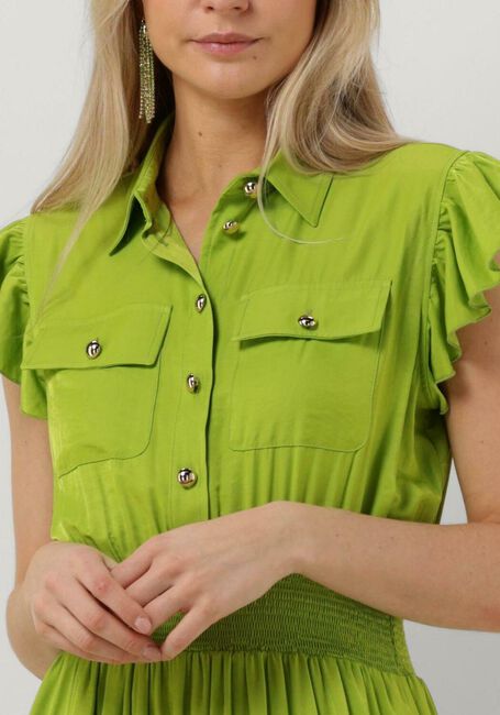 lobby Voorlopige Medic Groene LIU JO Maxi jurk ABITO FLUID | Omoda