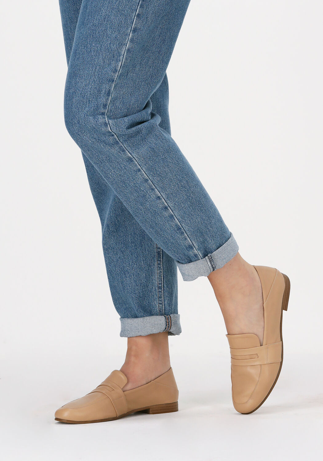 Camel NOTRE-V Loafers 483008 - large