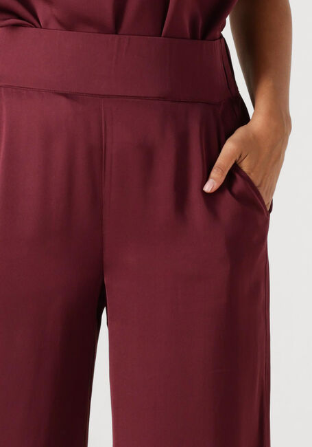 Bordeaux SELECTED WOMEN Wijde broek SLFLAURINA MW WIDE PANT B - large
