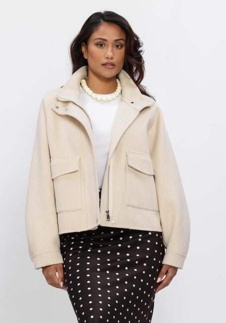 STUDIO AR Jack CAILIN WOOL BLEND en beige - large