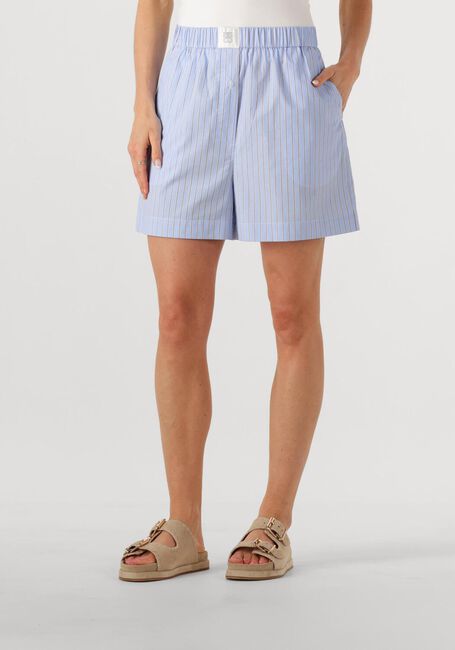 Blauwe SECOND FEMALE Korte broek ALANIS SHORTS - large