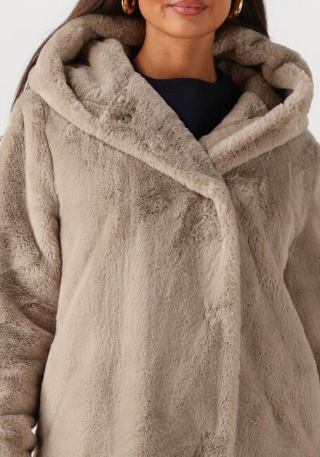 Taupe MOSCOW Teddy jas 08-08-NADJANA-3 - large