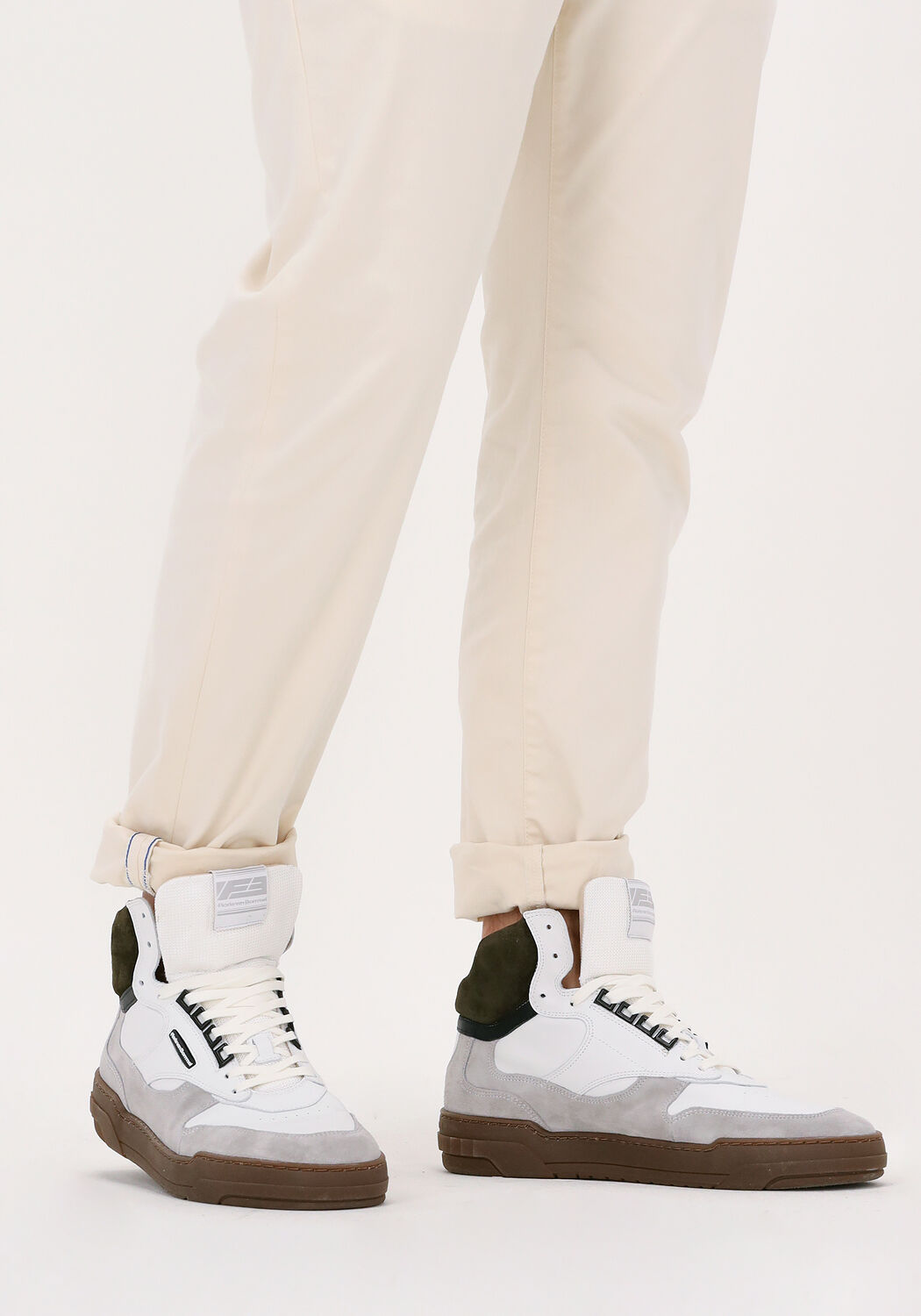 Witte FLORIS VAN BOMMEL Sneakers SFM-10117-01 - large