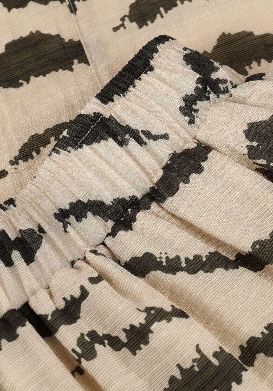 Beige BY-BAR Maxirok JUTA ZEBRA SKIRT - large