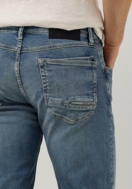 CAST IRON Slim fit jeans SHIFTBACK REGULAR TAPERED MEDIUM INDIGO WASH Bleu clair - large
