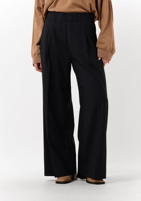 Donkerblauwe SEMICOUTURE Pantalon Y2WI13 - large