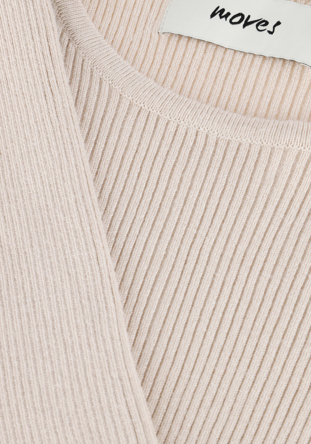 MOVES TWISTI O-NECK Hauts & T-shirts en beige - large