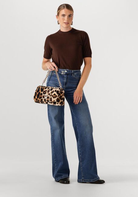 Blauwe LIU JO Wide jeans BUTTOM UP GOOD FLAIR - large