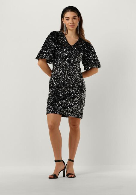 CO'COUTURE Mini robe SERENACC SEQUIN DRESS en noir - large