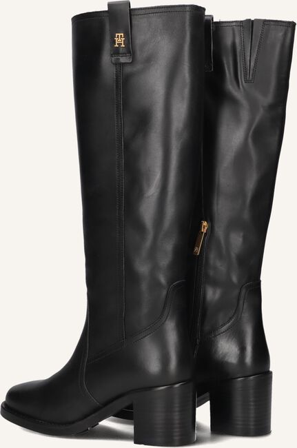 Zwarte TOMMY HILFIGER  RIDING LONG BOOT BLOCK Zwarte TOMMY HILFIGER  RIDING LONG BOOT BLOCK - large
