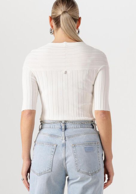 LIU JO T-shirt ECS MAGLIA CHIUSA M/C en blanc - large