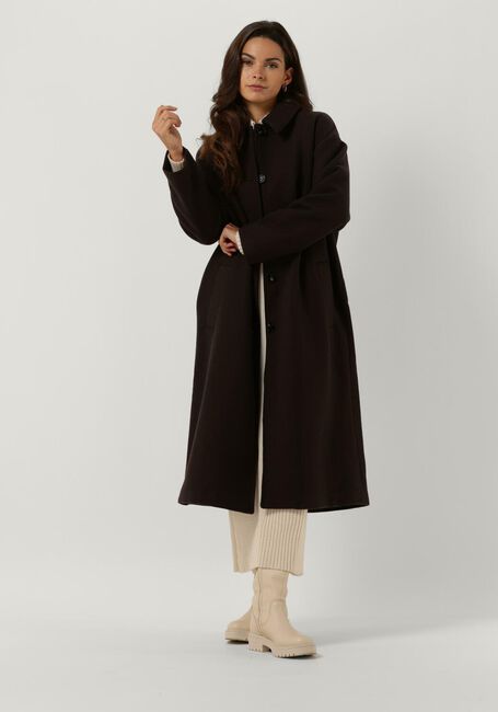 NEO NOIR Manteau ANLU COAT en marron - large