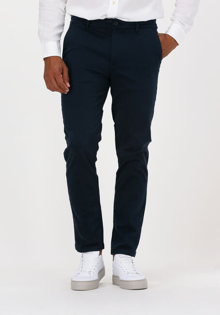 SELECTED HOMME Chino SLHSTRAIGHT-NEWPARIS FLEX PANT Bleu foncé - large