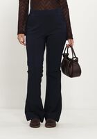 STUDIO ANNELOES Pantalon &eacute;vas&eacute; Flair winter bonded trousers Bleu fonc&eacute;