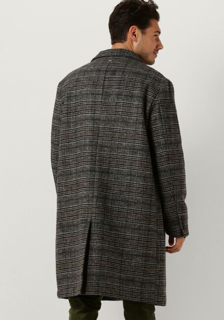 SCOTCH & SODA Manteau HAIRY BOUCLE OVERCOAT en gris - large