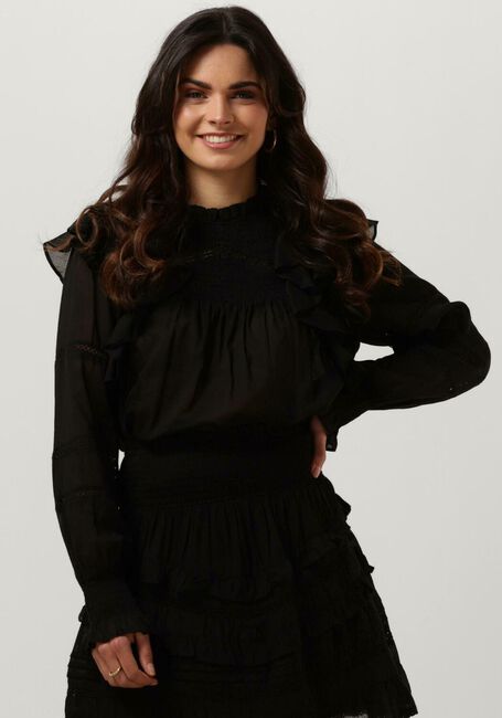 NEO NOIR SARNA S VOILE BLOUSE Blouses en noir - large