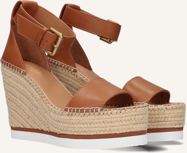 Cognac SEE BY CHLOÉ Sandalen GLYN HIGH Cognac SEE BY CHLOÉ Sandalen GLYN HIGH - large