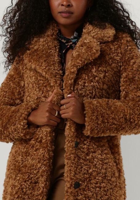 GIACOMO THE JACKET Manteau en fausse fourrure 6612775 en camel - large