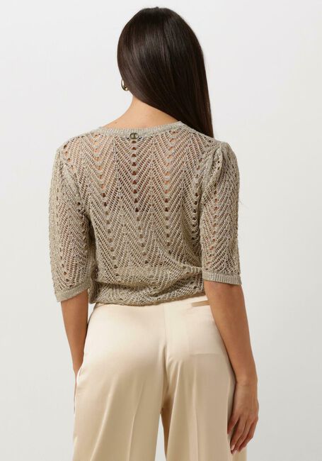 TWINSET MILANO Pull KNITTED SWEATER en or - large