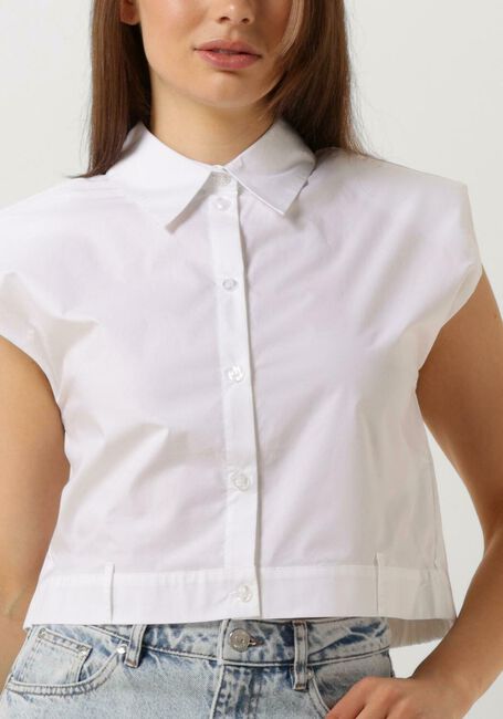 Witte GESTUZ  LIONESSGZ SL SHIRT - large
