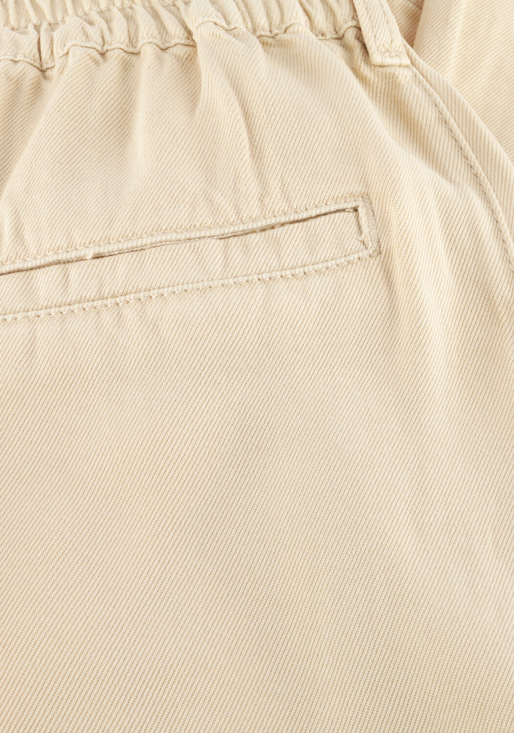 OBJECT Wide jeans OBJFRAME LISA WIDE MW PANTS en beige - large