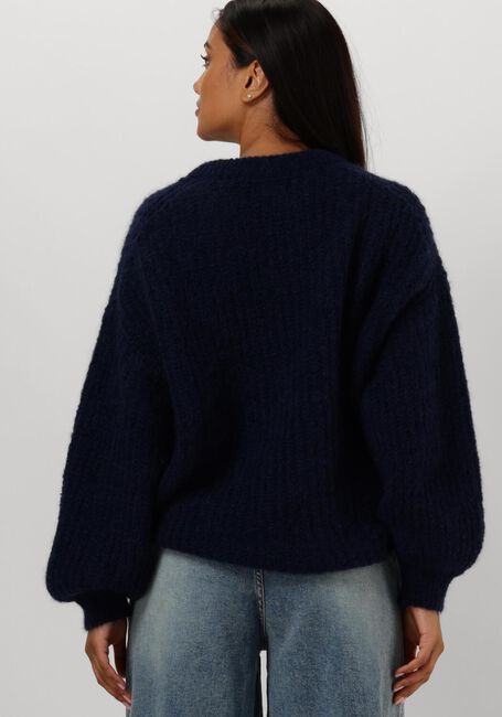 Donkerblauwe DES PETITS HAUTS Trui BURMA - large