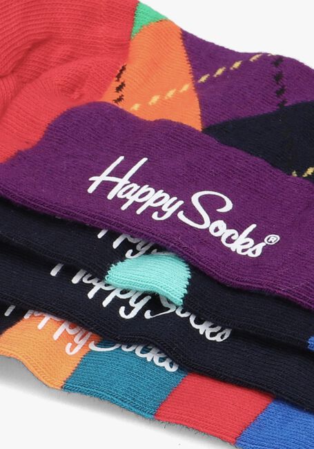 HAPPY SOCKS 4-PACK MULTI-COLOR SOCKS GIFT SET Chaussettes en bleu - large