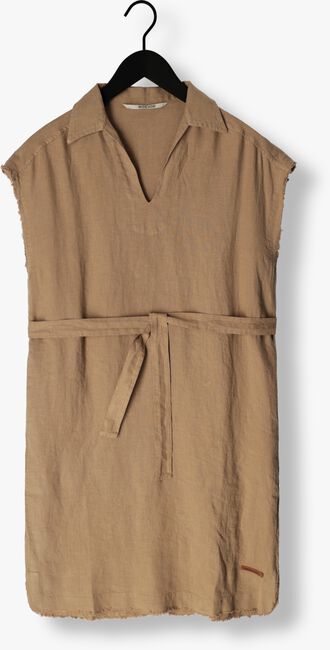 MOSCOW Mini robe 94-06-RAFFLES en marron - large