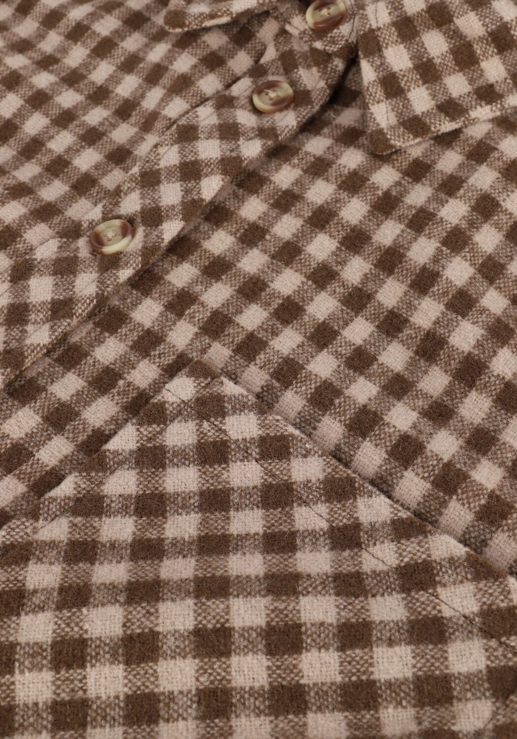 OBJECT YOLA SHIRT Blouses en marron - large