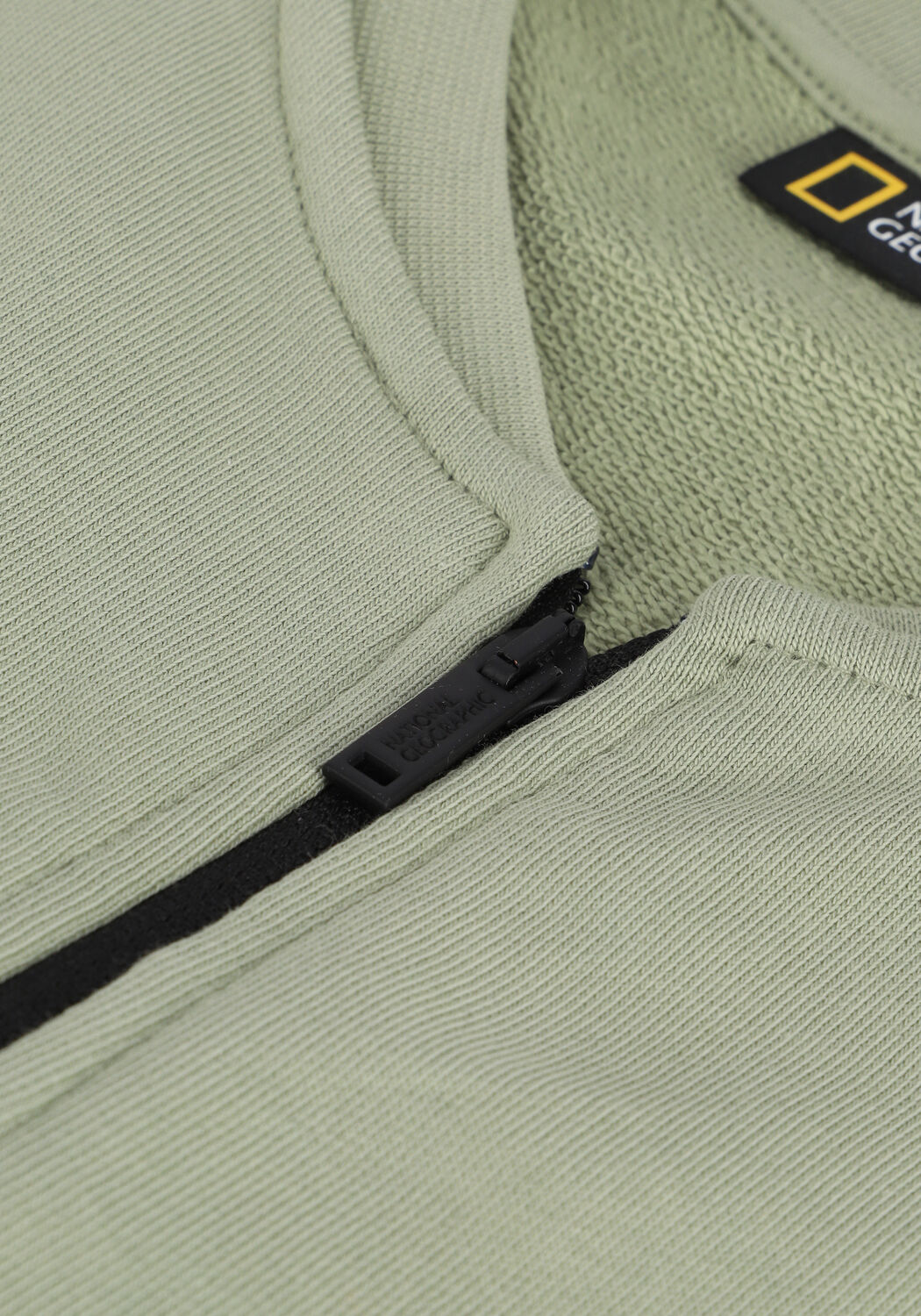 NATIONAL GEOGRAPHIC Veste sans manches HYBRID SWEAT VEST en vert - large