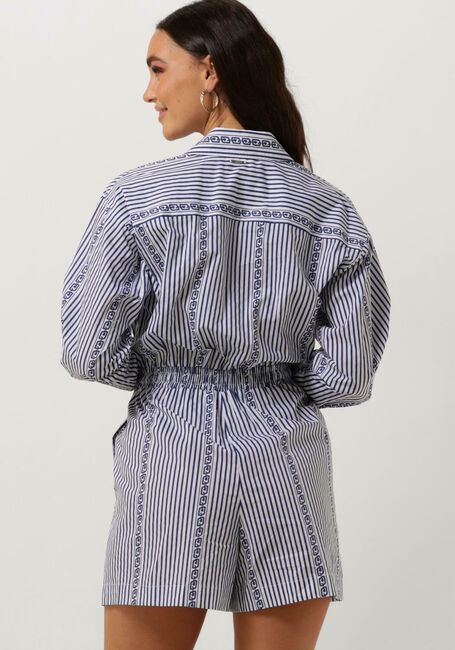 Blauwe LIU JO  POPELINE STAMPA TP DRESS - large
