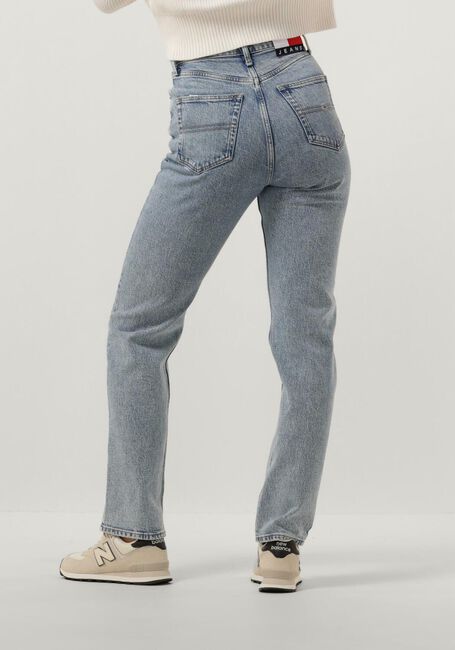 Lichtblauwe TOMMY JEANS Straight leg jeans JULIE UHR STR - large