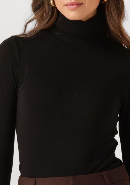Zwarte SECOND FEMALE Coltrui MATIMA T-NECK TEE - large