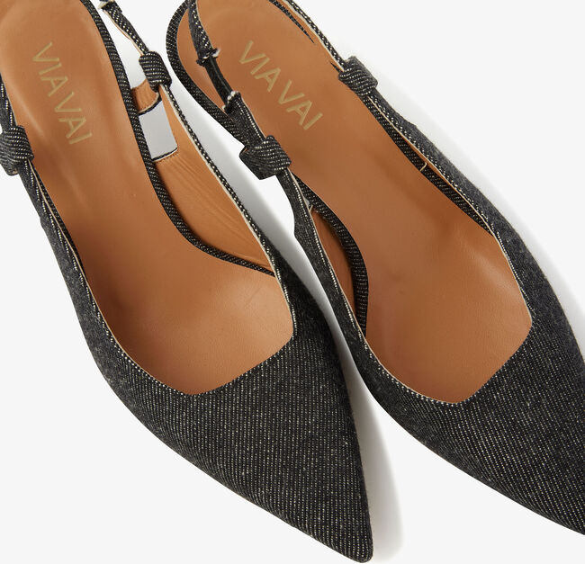 VIA VAI Slingbacks SUZY ALIYA en noir - large